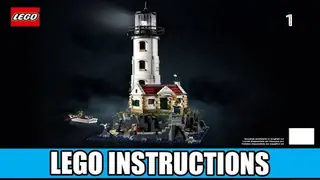 LEGO Ideas 21335 Motorised Lighthouse building instructions