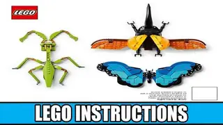 LEGO Ideas 21342 The Insect Collection building instructions