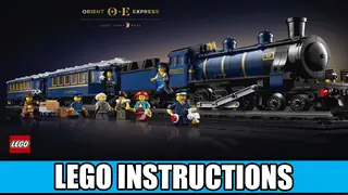 LEGO Ideas 21344 The Orient Express Train building instructions