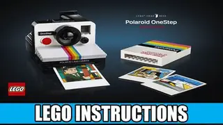 LEGO Ideas 21345 Polaroid OneStep SX-70 Camera building instructions