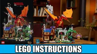 LEGO Ideas 21348 Dungeons & Dragons: Red Dragon's Tale building instructions