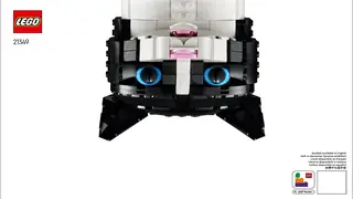 LEGO Ideas 21349 Tuxedo Cat building instructions