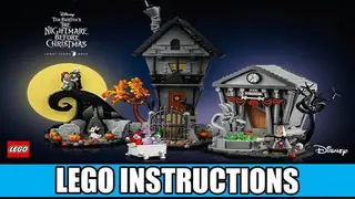 LEGO Ideas 21351 Disney Tim Burton's The Nightmare Before Christmas building instructions