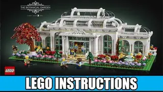 LEGO Ideas 21353 The Botanical Garden building instructions
