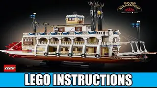 LEGO Ideas 21356 River Steamboat building instructions