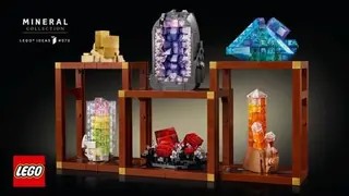 LEGO Ideas 21362 Mineral Collection building instructions