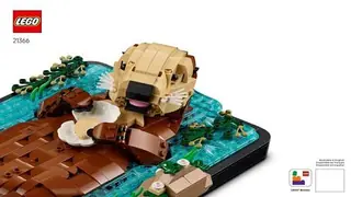 LEGO Ideas 21366 Floating Sea Otters building instructions