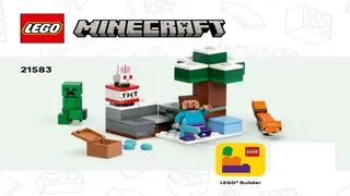 LEGO Minecraft 21583 Steve's Taiga Adventure building instructions