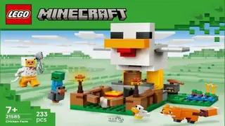 LEGO Minecraft 21585 Chicken Farm building instructions