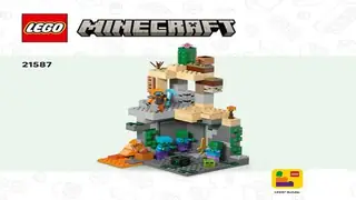 LEGO Minecraft 21587 Zombie Dungeon building instructions