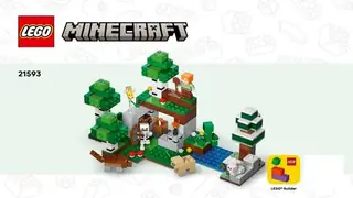 LEGO Minecraft 21593 First Night Adventure building instructions
