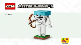 LEGO Minecraft 21594 The Skeleton building instructions