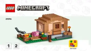 LEGO Minecraft 21596 Evoker Village Attack building instructions