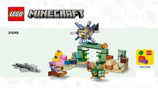 LEGO Minecraft 21598 Underwater Adventure building instructions