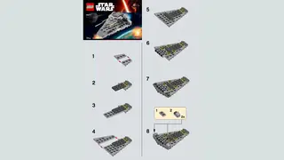 LEGO 30277 Star Wars - First Order Star Destroyer - Episode VII building instructions