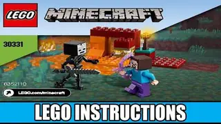 LEGO Minecraft 30331 The Nether Duel building instructions