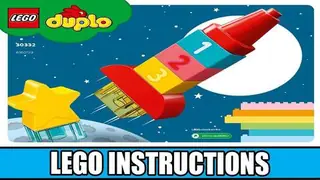 LEGO DUPLO 30332 My First Space Rocket building instructions