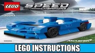 LEGO Speed Champions 30343 McLaren Elva building instructions