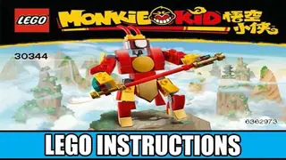 LEGO Monkie Kid 30344 Mini Monkey King Warrior Mech building instructions