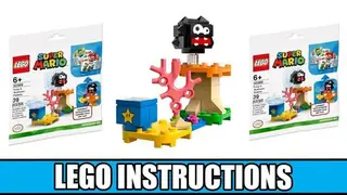 LEGO Super Mario 30389 Fuzzy & Mushroom Platform building instructions