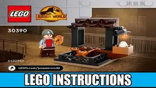 LEGO Jurassic World 30390 Dinosaur Market building instructions