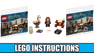 LEGO Harry Potter 30392 Hermione's Study Desk building instructions