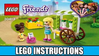 LEGO Friends 30413 Flower Cart building instructions