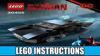 LEGO DC 30455 Batmobile building instructions