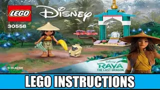 LEGO Disney 30558 Raya and the Ongi's Heart Lands Adventure building instructions