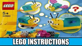 LEGO Miscellaneous 30563 Build Your Own Snail with Superpowers - Make It Yours building instructions