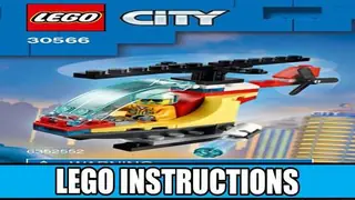 LEGO City 30566 Fire Helicopter building instructions