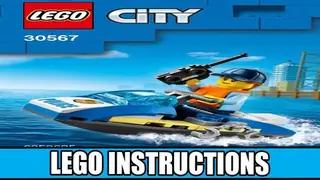 LEGO City 30567 Police Water Scooter building instructions