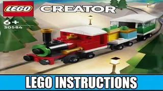LEGO Creator 30584 Winter Holiday Train building instructions