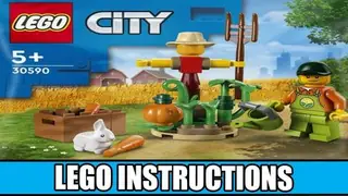 LEGO City 30590 Farm Garden & Scarecrow building instructions