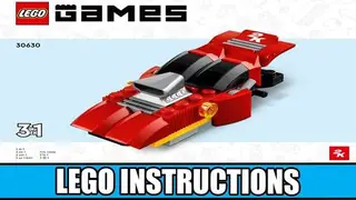 LEGO Games 30630 Aquadirt Racer building instructions