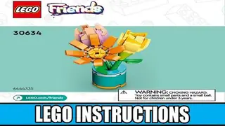 LEGO 30634 Friendship Flowers building instructions