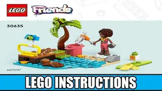 LEGO Friends 30635 Beach Cleanup building instructions