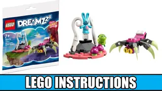 LEGO Dreamzzz 30636 Z-Blob and Bunchu Spider Escape building instructions