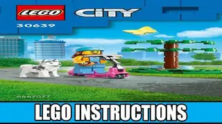 LEGO City 30639 Dog Park and Scooter building instructions