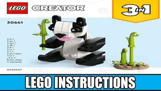 LEGO Creator 30641 Panda Bear building instructions