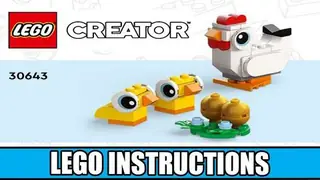 LEGO Creator 30643 Easter Chickens building instructions