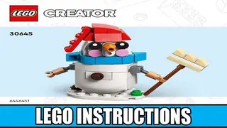 LEGO Creator 30645 Snowman building instructions