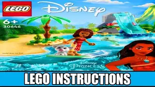 LEGO Disney 30646 Moana's Dolphin Cove building instructions