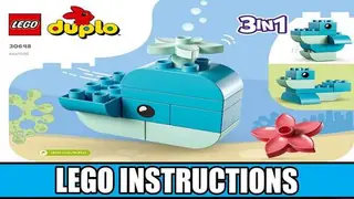 LEGO DUPLO 30648 Whale building instructions