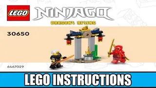 LEGO Ninjago 30650 Kai and Rapton's Temple Battle building instructions