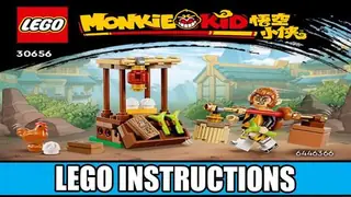 LEGO Monkie Kid 30656 Monkey King Marketplace building instructions