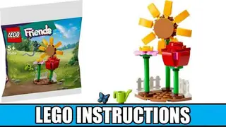 LEGO Friends 30659 Flower Garden building instructions