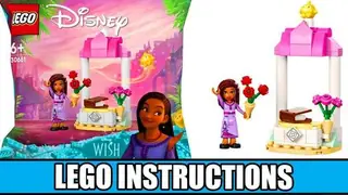 LEGO Disney 30661 Asha's Welcome Booth building instructions