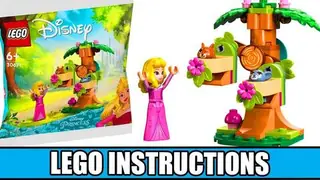 LEGO Disney 30671 Aurora's Forest Playground building instructions