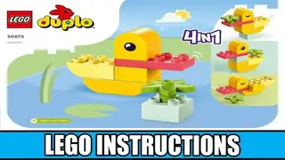LEGO DUPLO 30673 My First Duck building instructions